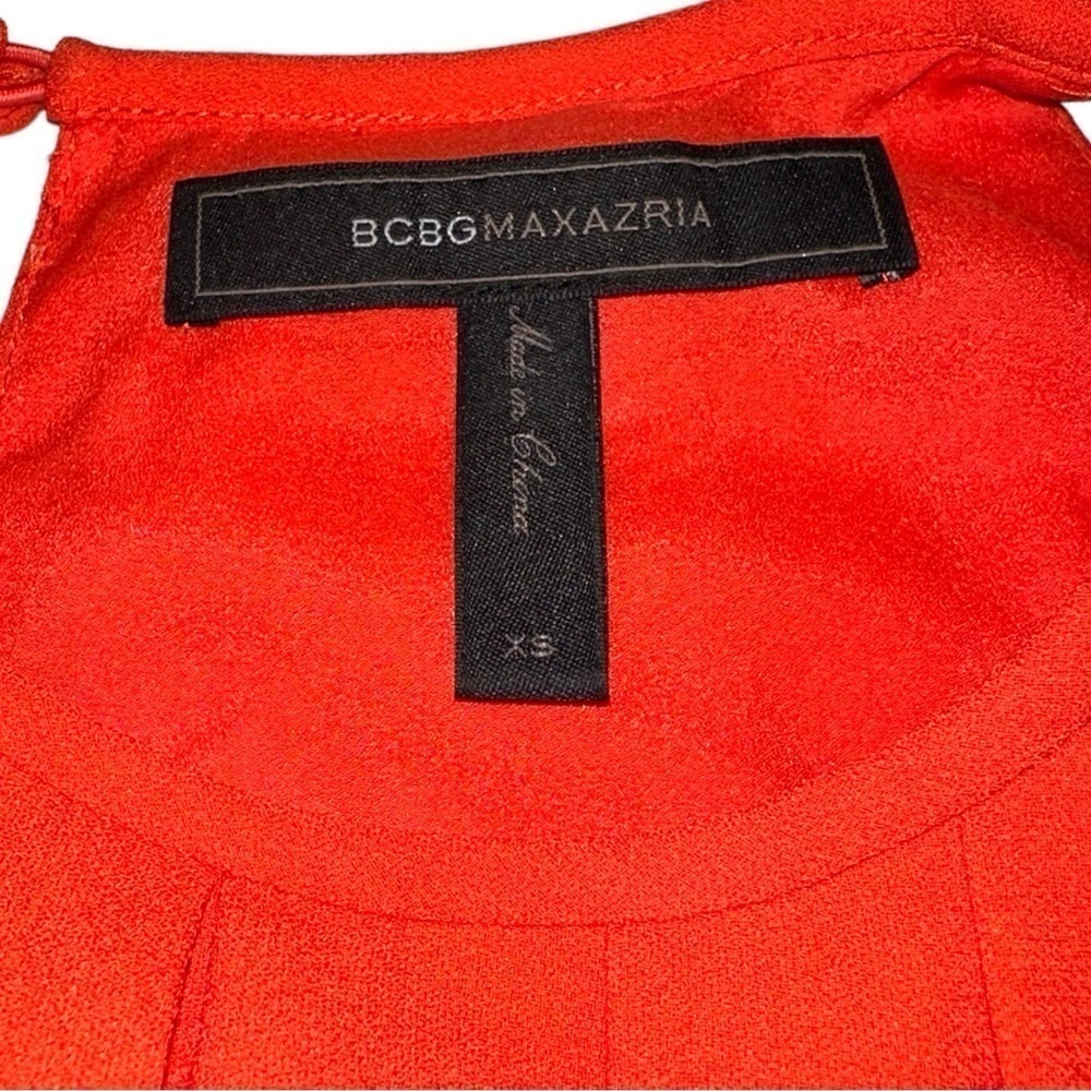 BCBGMAXAZRIA Lynzie Dress in Red Size XS - Picture 5 of 6